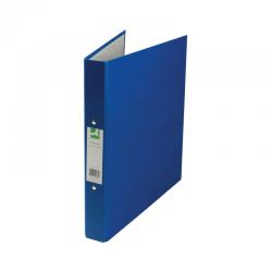 Cheap Stationery Supply of Q-Connect 2 Ring 25mm Paper Over Board Blue A4 Binder (Pack of 10) KF20035 KF20035 Office Statationery