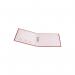 Q-Connect 2 Ring 25mm Paper Over Board Red A4 Binder (10 Pack) KF20036 KF20036
