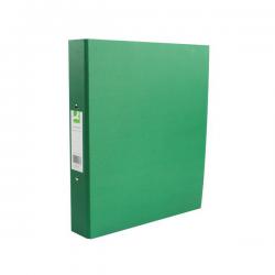 Cheap Stationery Supply of Q-Connect 2 Ring 25mm Paper Over Board Green A4 Binder (Pack of 10) KF20037 KF20037 Office Statationery