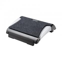 Cheap Stationery Supply of Q-Connect Ergonomic Footrest Black/Silver KF20075 KF20075 Office Statationery