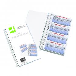 Cheap Stationery Supply of Q-Connect Duplicate Telephone Message Book 200 Messages KF26034 KF26034 Office Statationery