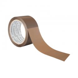 Cheap Stationery Supply of Q-Connect Polypropylene Packaging Tape 50mmx66m Brown (Pack of 6) KF27010 KF27010 Office Statationery