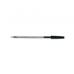 Cheap Stationery Supply of Q-Connect Ballpoint Pen Medium Black (Pack of 20) KF34042 KF34042 Office Statationery