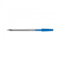 Cheap Stationery Supply of Q-Connect Ballpoint Pen Medium Blue (Pack of 20) KF34043 KF34043 Office Statationery