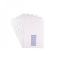 Cheap Stationery Supply of Q-Connect C5 Envelopes Window Pocket Self Seal 90gsm White (Pack of 500) 2820 KF3406 Office Statationery