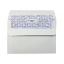 Cheap Stationery Supply of Q-Connect C6 Envelope Low Window Self Seal 90gsm White (Pack of 1000) 7041 KF3410 Office Statationery