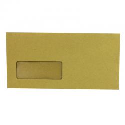 Cheap Stationery Supply of Q-Connect DL Envelopes Wallet Window Gummed 70gsm Manilla (Pack of 1000) KF3423 KF3423 Office Statationery