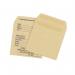 This photo shows Q-Connect Wages Envelopes. The envelopes are made of 90gsm manilla and measure 108x102mm. They feature a self-seal closure and are printed with a wage design. The pack contains 1000 envelopes.