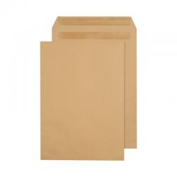 Cheap Stationery Supply of Q-Connect C4 Envelopes Pocket Self Seal 80gsm Manilla (Pack of 250) 3470 KF3470 Office Statationery
