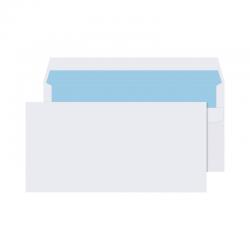 Cheap Stationery Supply of Q-Connect DL Envelopes Wallet Self Seal 90gsm White (Pack of 1000) 7134 KF3480 Office Statationery