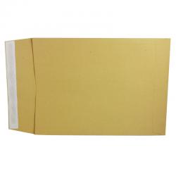 Cheap Stationery Supply of Q-Connect Envelope Gusset 381x254x25mm Peel and Seal 120gsm Manilla (Pack of 100) KF3528 KF3528 Office Statationery