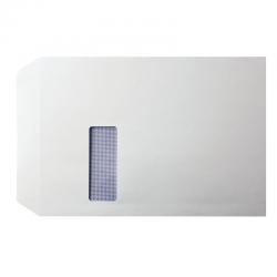 Cheap Stationery Supply of Q-Connect C4 Envelope Self Seal Window 100gsm (Pack of 250) KF3535 KF3535 Office Statationery