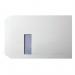 A photo of Q-Connect C4 envelopes shows a pack of 250 white envelopes with a self-seal closure and a clear window. Each envelope is made of 100gsm paper and is designed to fit A4-sized documents. The pack is labeled with the Q-Connect brand and product details.