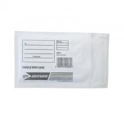 Cheap Stationery Supply of GoSecure Bubble Envelope Size 1 115x195mm White (Pack of 100) KF71447 KF71447 Office Statationery