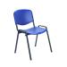 Jemini Multipurpose Stacking Chair Polypropylene 610x535x780mm Blue KF72368