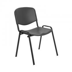Cheap Stationery Supply of Jemini Multipurpose Stacking Chair Polypropylene 610x535x780mm Charcoal KF72369 KF72369 Office Statationery