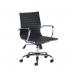 Jemini Sosa Executive Swivel Meeting Chair 620x620x900-980mm Polyurethane Black KF79888 KF79888