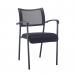 Jemini Jupiter Mesh Back Conference 4 Leg Arm Chair W/Black Frame KF79893