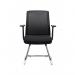 First Visitor Chair 615x580x885mm BlackChrome KF90887 KF90887