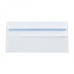 Cheap Stationery Supply of Q-Connect DL Envelopes Wallet Self Seal 120gsm White (Pack of 1000) 81414 KF97366 Office Statationery