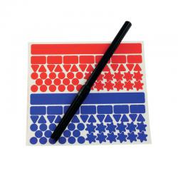 Cheap Stationery Supply of Q-Connect Planner Stickers Kit (50 labels per A6 sheet) KFKK KFKK Office Statationery