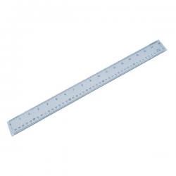 Cheap Stationery Supply of Plastic Shatter Resistant Ruler 45cm Clear 843800/1 LL91791 Office Statationery
