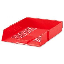 Cheap Stationery Supply of Initiative Plastic Letter Tray Red 255w x 347d x 55h mm Office Statationery