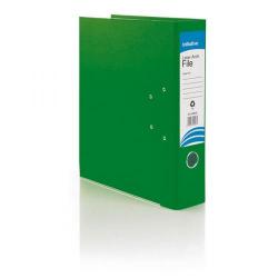 Cheap Stationery Supply of Initiative Lever Arch File A4 Green Metal Shoe and Thumbring Office Statationery
