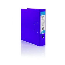 Cheap Stationery Supply of Initiative Lever Arch File Foolscap Purple Metal Shoe and Thumbring Office Statationery