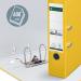 Leitz 180 Lever Arch File Poly 80mm A4 Yellow (Pack of 10) 10101015 LZ101015