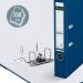 Leitz 180 Lever Arch File Poly 50mm A4 Blue (Pack of 10) 10151035 LZ101535
