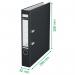 Leitz 180 Lever Arch File Poly 50mm A4 Black (Pack of 10) 10151095 LZ101595
