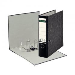 Cheap Stationery Supply of Leitz 180 Lever Arch File 80mm Board A4 Black (Pack of 10) 1080-10-95 LZ108095 Office Statationery