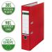 Leitz Lever Arch File Polypropylene Foolscap Red 1110-25 (Pack of 10) 11101025 LZ111025