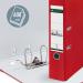 Leitz Lever Arch File Polypropylene Foolscap Red 1110-25 (Pack of 10) 11101025 LZ111025