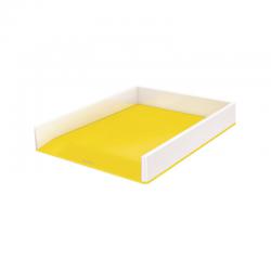 Cheap Stationery Supply of Leitz WOW Letter Tray Dual Colour White/Yellow 53611016 LZ12200 Office Statationery