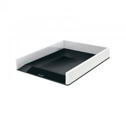 Cheap Stationery Supply of Leitz WOW Letter Tray Dual Colour White/Black 53611095 LZ12203 Office Statationery