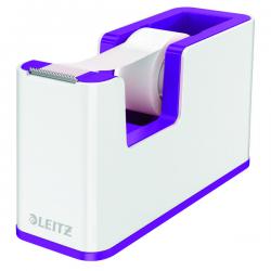 Cheap Stationery Supply of Leitz WOW Tape Dispenser Dual Colour White/Purple 53641062 LZ12214 Office Statationery