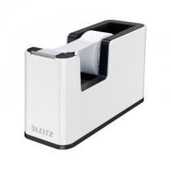 Cheap Stationery Supply of Leitz WOW Tape Dispenser Dual Colour White/Black 53641095 LZ12215 Office Statationery