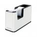 The ACCO Brands Tape Dispensers Leitz WOW Tape Dispenser features a modern, white and black dual-color design. The streamlined shape and sleek finish create a minimalist look. The dispenser is compact and easy to handle. The tape rolls easily, ensuring effortless use for all your office needs.