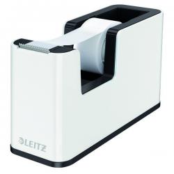 Cheap Stationery Supply of Leitz WOW Tape Dispenser Dual Colour White/Black 53641095 LZ12215 Office Statationery