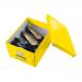 Leitz WOW Click and Store Box Medium Yellow 60440016
