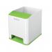 Leitz WOW Sound Pen Holder Dual Colour White/Green 53631054