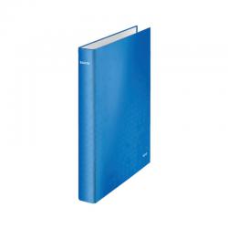Cheap Stationery Supply of Leitz Wow 2 D-Ring Binder 25mm A4 Plus Blue (Pack of 10) 42410036 LZ32872 Office Statationery