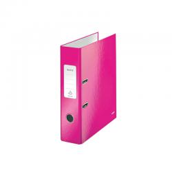 Cheap Stationery Supply of Leitz Wow 180 Lever Arch File 80mm A4 Pink (Pack of 10) 10050023 LZ32995 Office Statationery
