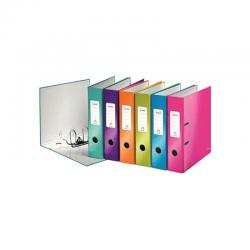 Cheap Stationery Supply of Leitz Wow 180 Lever Arch File 50mm A4 Assorted (Pack of 10) 10061099 LZ33107 Office Statationery