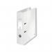 Leitz 180 WOW Lever Arch File A4 80mm White (10 Pack) 1005001 LZ53303