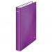 Leitz WOW 2 D-Ring Binder A4 + 25mm Purple (Pack of 10) 42410062 LZ55708