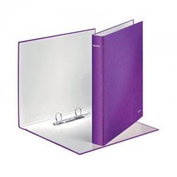 Cheap Stationery Supply of Leitz WOW 2 D-Ring Binder A4 Plus 25mm Purple (Pack of 10) 42410062 LZ55708 Office Statationery