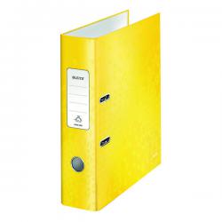 Cheap Stationery Supply of Leitz 180 WOW Lever Arch File A4 80mm Yellow (Pack of 10) 10050016 LZ59453 Office Statationery